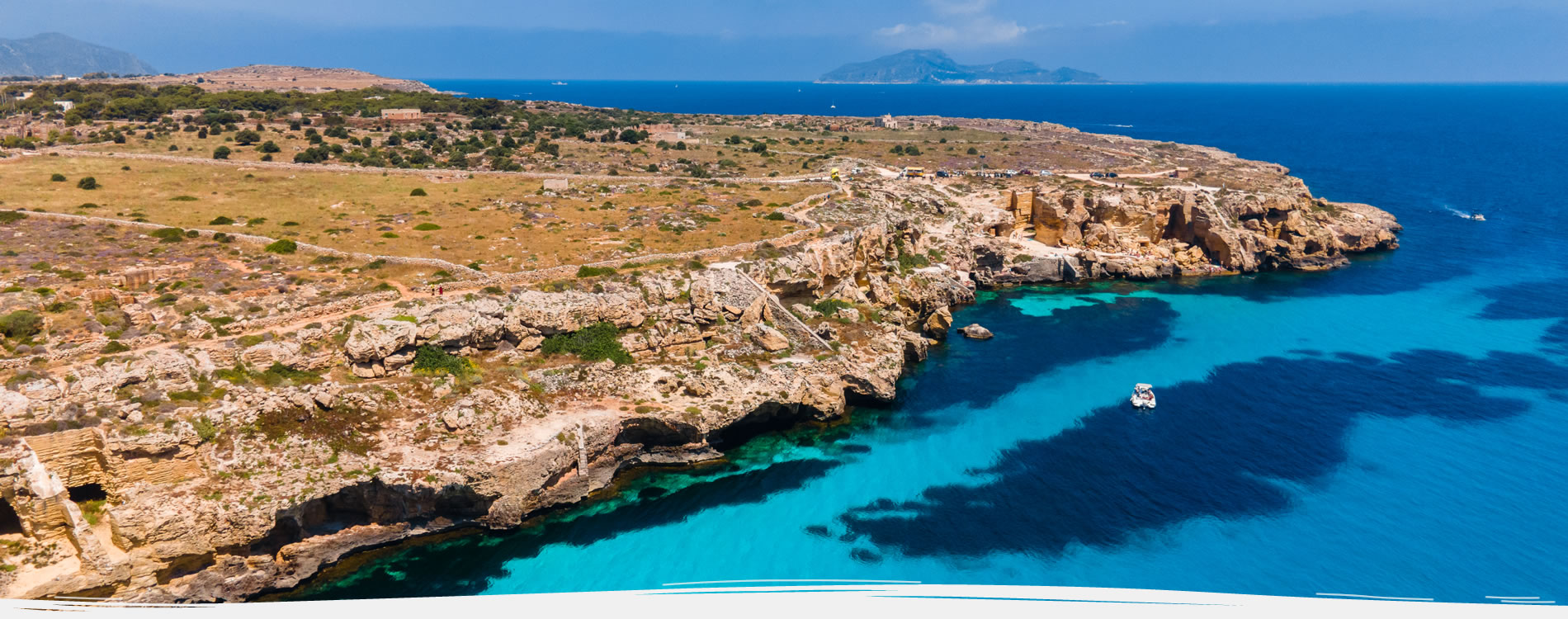 Room at the Isola Mia hotel in Favignana