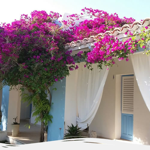 Isola Mia - le camere dell'hotel